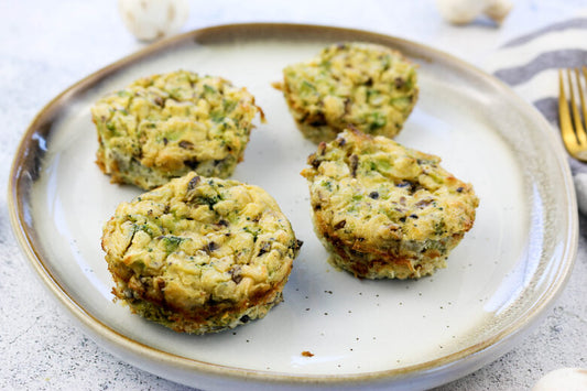 Scrumptious Vegan Egg Bites/Muffins | High Protein | Easy Healthy Breakfast