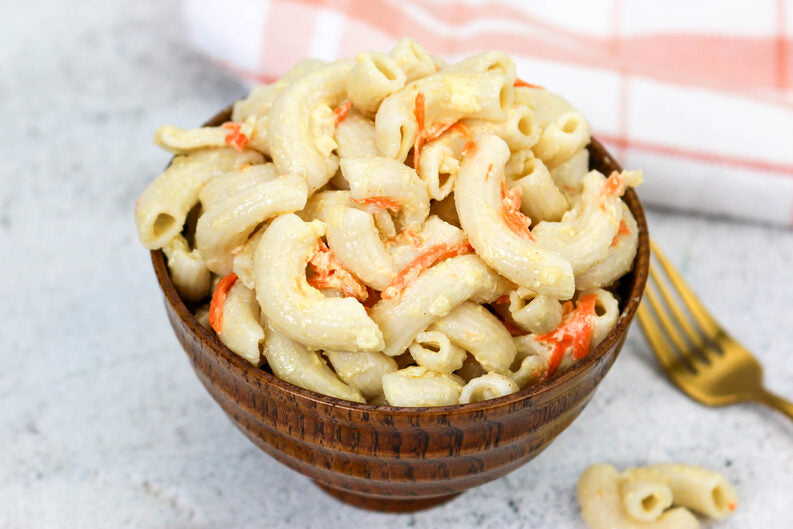 Hawaiian Macaroni Salad - Amazingly Vegan!
