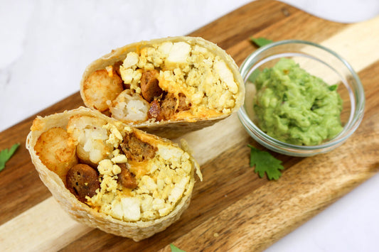 Hearty Vegan Breakfast Burritos (Gluten-Free)