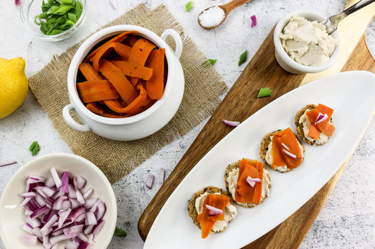 Vegan Smoked Salmon Carrots