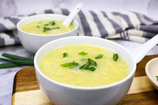 Authentic Chinese Corn Egg Drop Soup