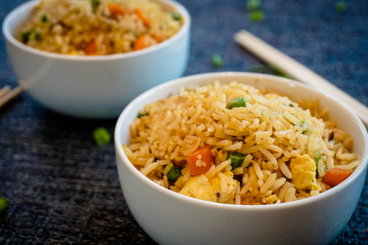 Authentic Chinese Fried Rice – Hella Phat Vegan