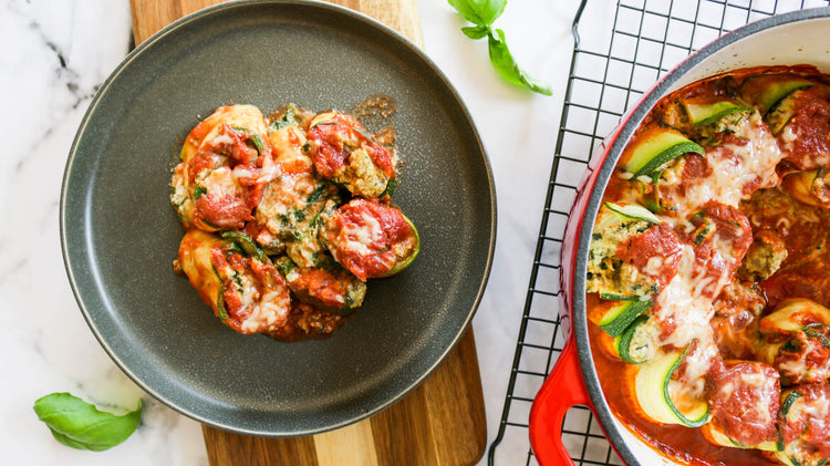 Zucchini Lasagna Roll Ups – Hella Phat Vegan