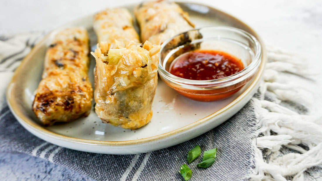 Air Fryer Chinese Spring Rolls